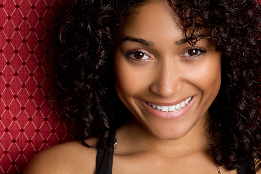Smiling African American Woman